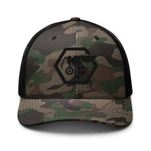 HornetPower Hunting Camouflage trucker hat